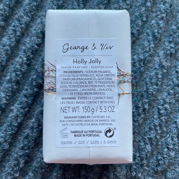 NWT Tinsel Tree Holiday Gift Soap from Anthropologie / George & Viv - Picture 3 of 5